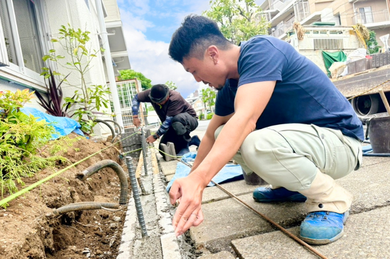 外構職人　空加工